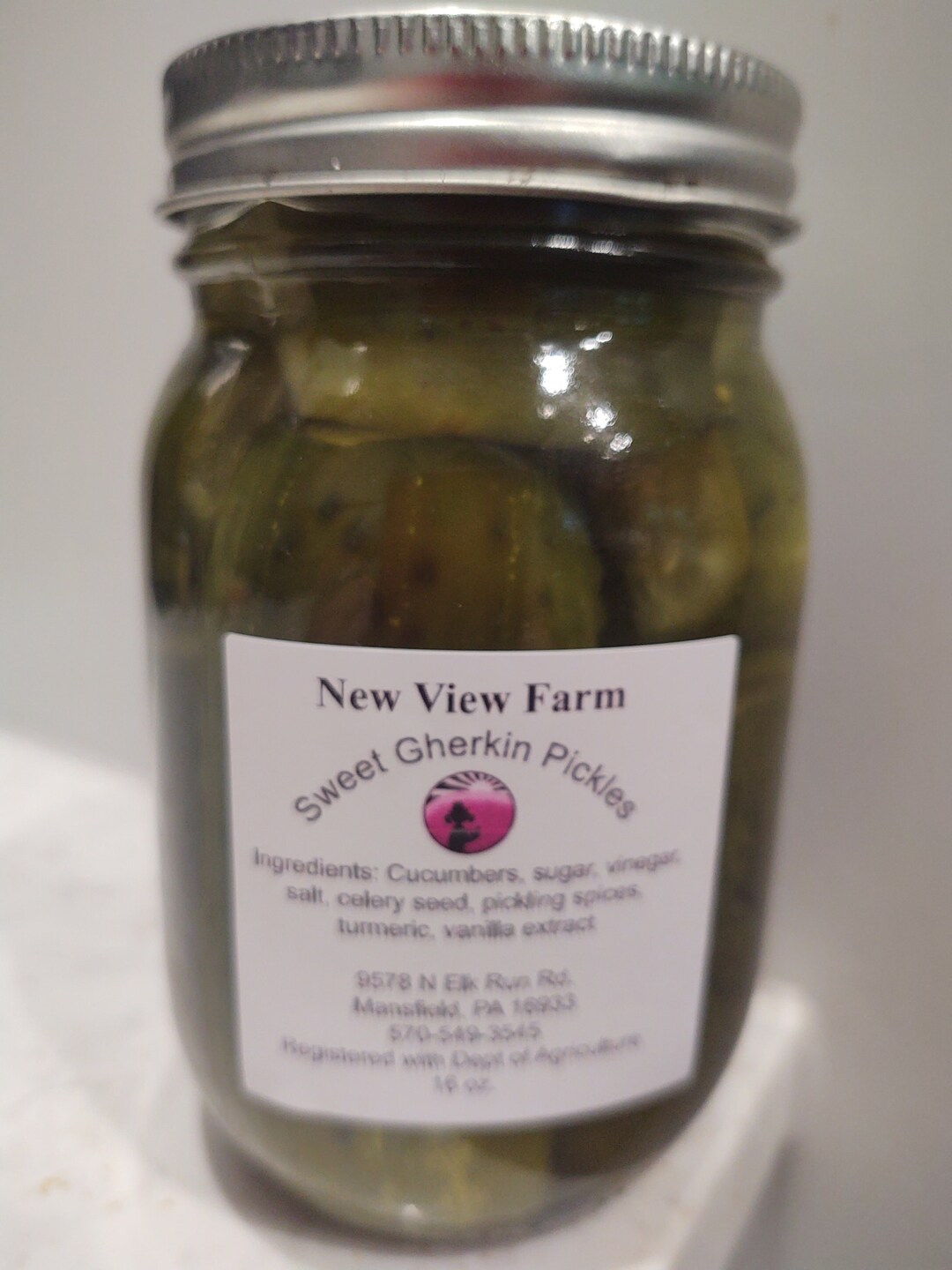 Sweet Gherkin Pickles 16 Oz. Etsy