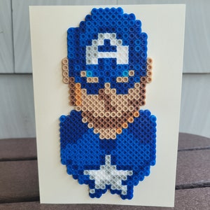 Biglietto Avengers / Interno vuoto / Design One-of-a-King con perline fusibili