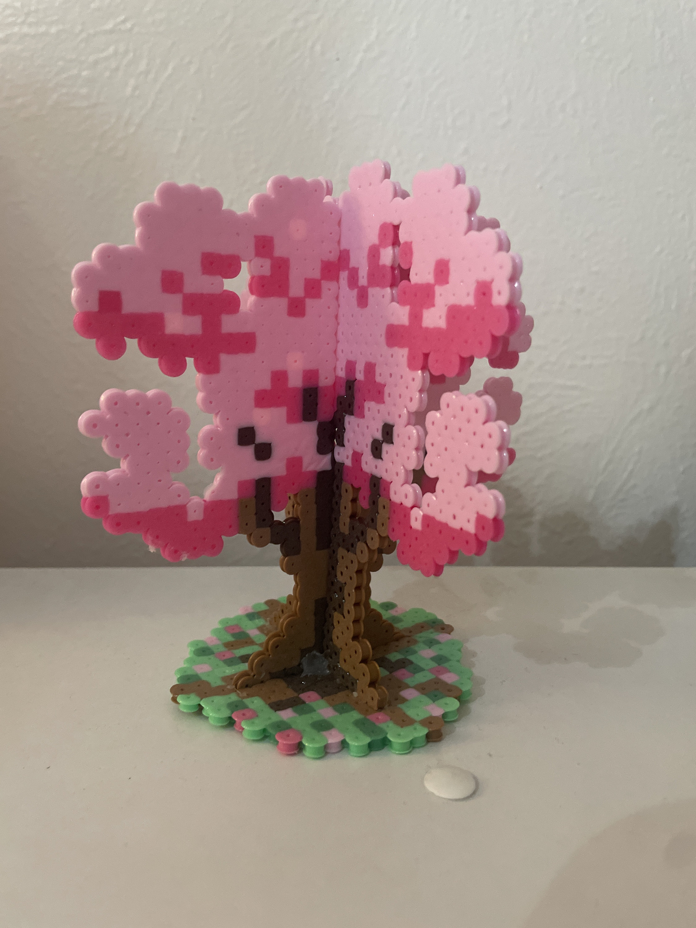 3d Perler Bead Cherry Blossom Tree - Etsy