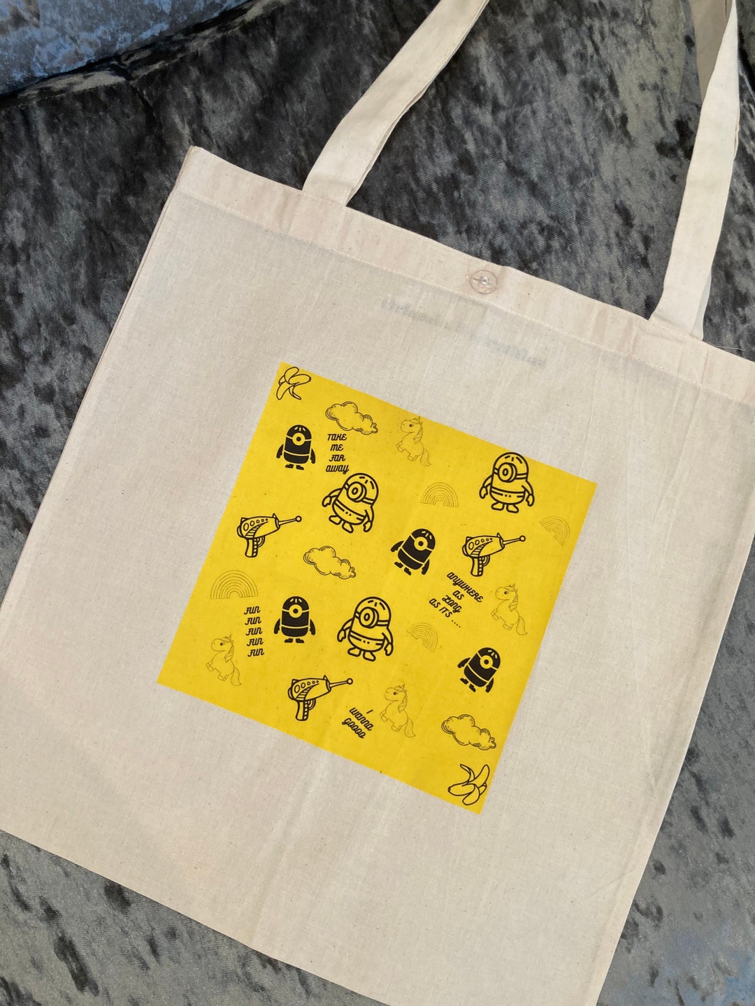 Japan Despicable Me Minions Mini Tote Lunch Bag