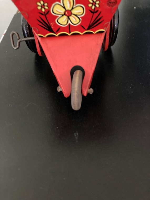 Vintage 1950's Marx Tin Litho & Plastic Wind up Toy Sam the