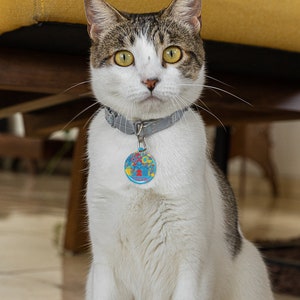 Geometric Pet Tag