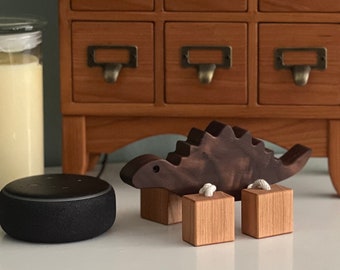 Stegosaurus Wooden Dinosaur Toy