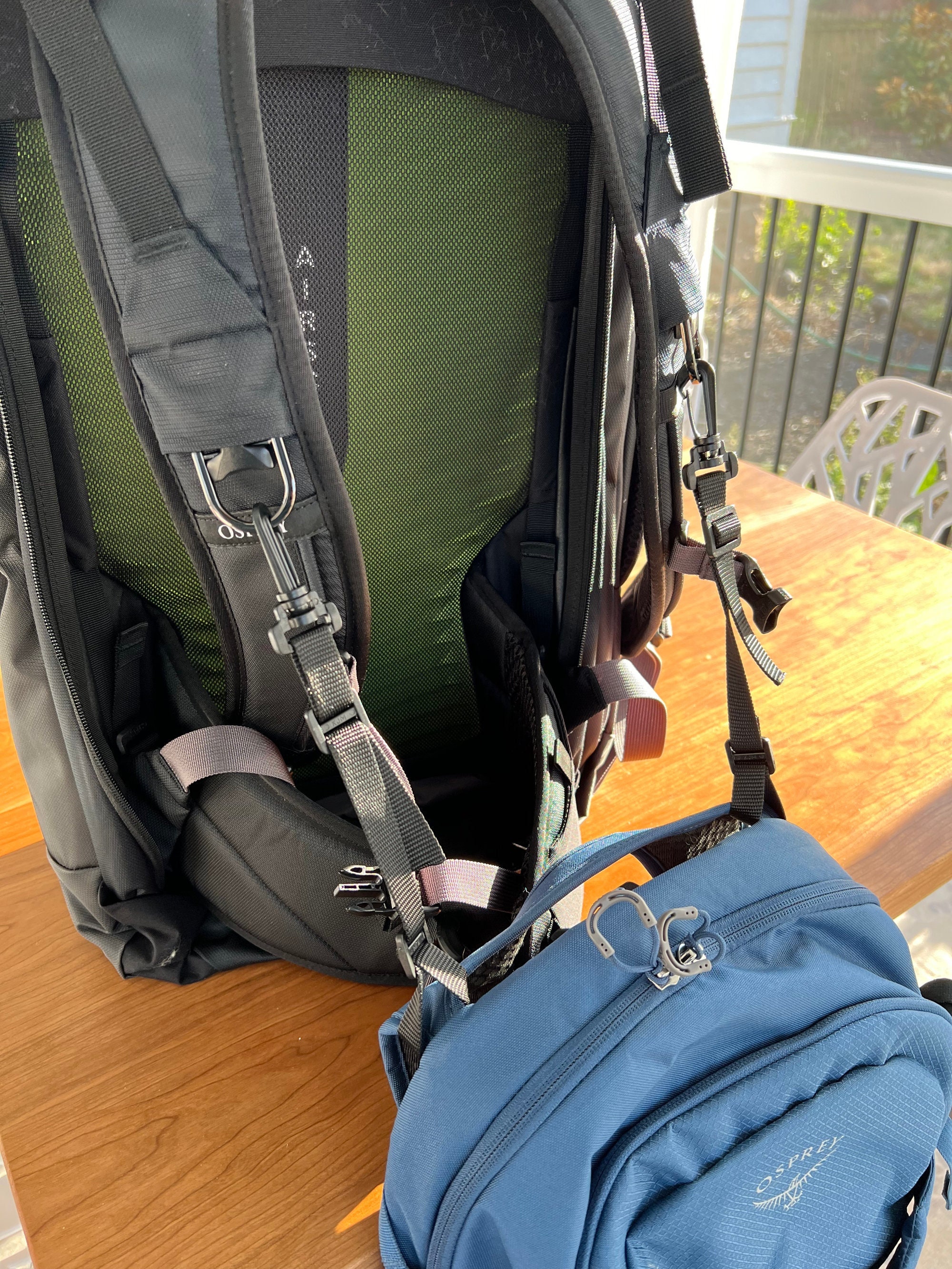 Front Carry Buckle Adapter D rings for Osprey Farpoint fairview 40 Backpack Etsy