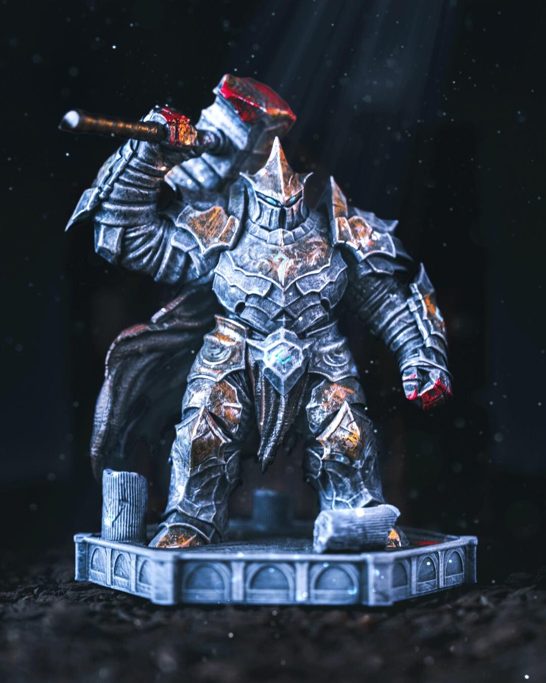 Warden Golem, Armored Juggernaut | 32mm Resin Miniature for Dnd ...