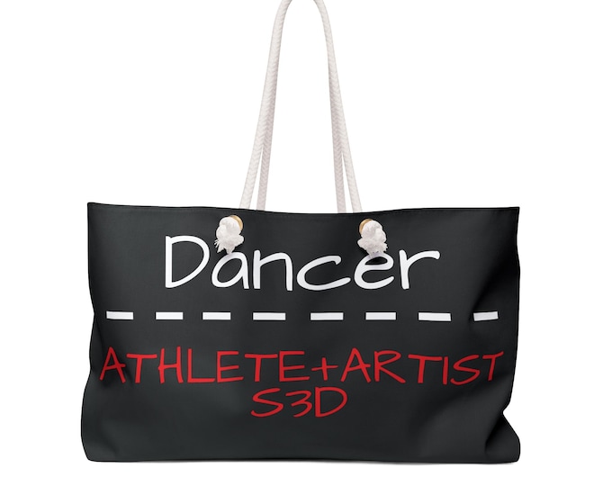 Dancer Tote Bag, Large All Over Print, Made in USA