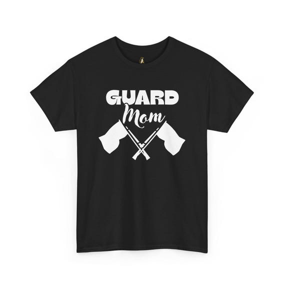 Color Guard Mom Tee, Flippy Flag Graphic, Dance Team Parent Cotton Shirt