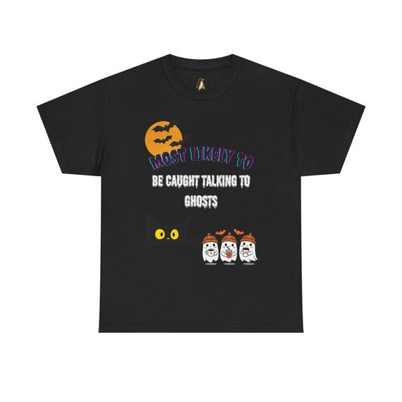 Spooky Ghost Unisex Halloween T-Shirt | Funny Costume Party Graphic Tee for Fall Season