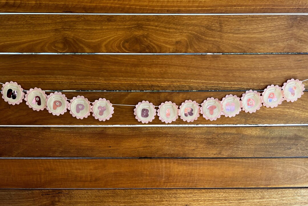 Dinosaur Happy Birthday Banner | Felt Jungle Theme Party Decor For Boys