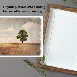 30x40 Frame with Mat - Black 32x42 Frame Wood Made to Display Print or  Poster Measuring 30 x 40 Inches with Black Photo Mat