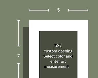 5x7 conservation Photo Mat