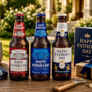 Budweiser Personalized Labels - Etsy
