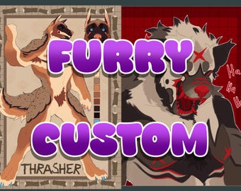 Diseño personalizado de animales peludos por encargo
