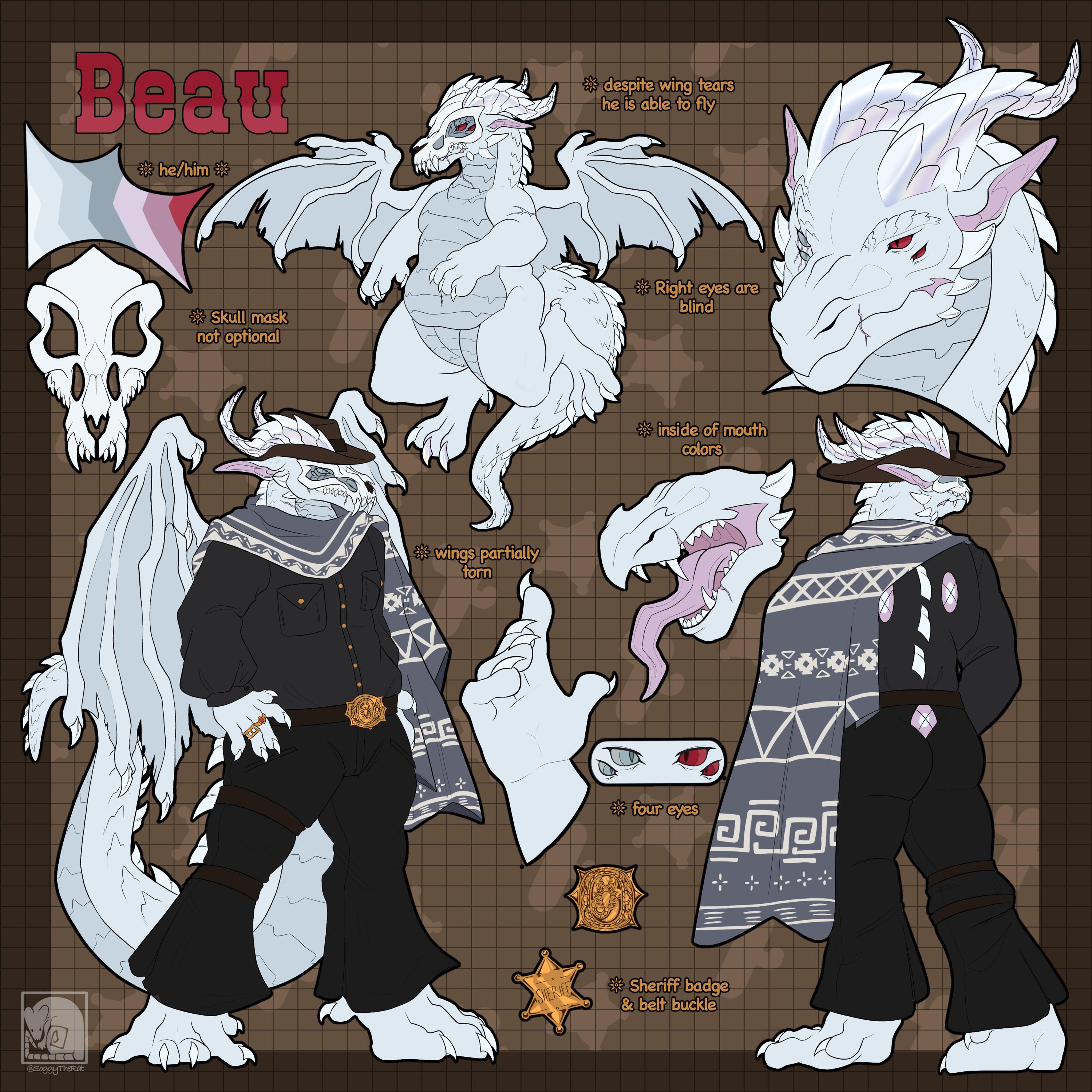 Furry Reference Sheet Commissions - Etsy