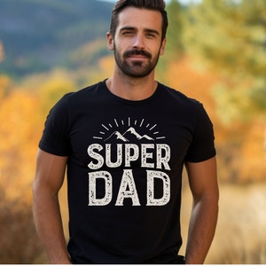 Super Dad T-shirt Father&#39;s Day Gift Christmas Gift for Dad Birthday Gift Shirt for Men Dad Shirt Gift for Him New Dad Shirt Best Dad Gift