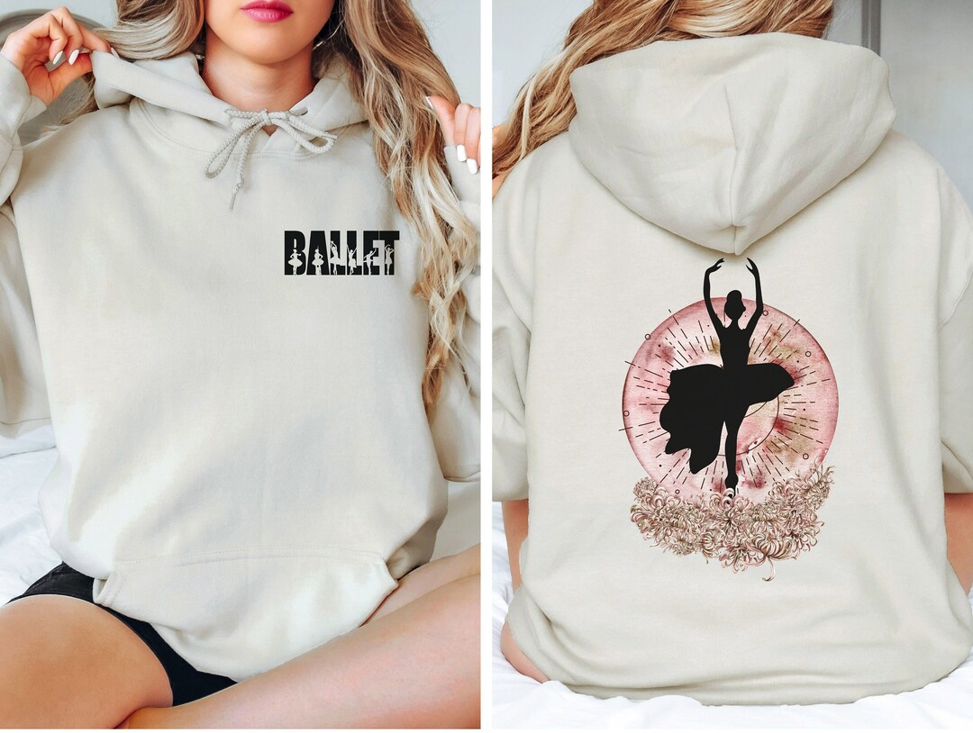 Floral Danseur Hoodie for Women (USA Size)
