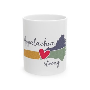 Taza de los Apalaches, taza de café de los Apalaches, decoración rústica de cocina, regalo para amantes de la naturaleza, regalo de cumpleaños para amantes de la montaña