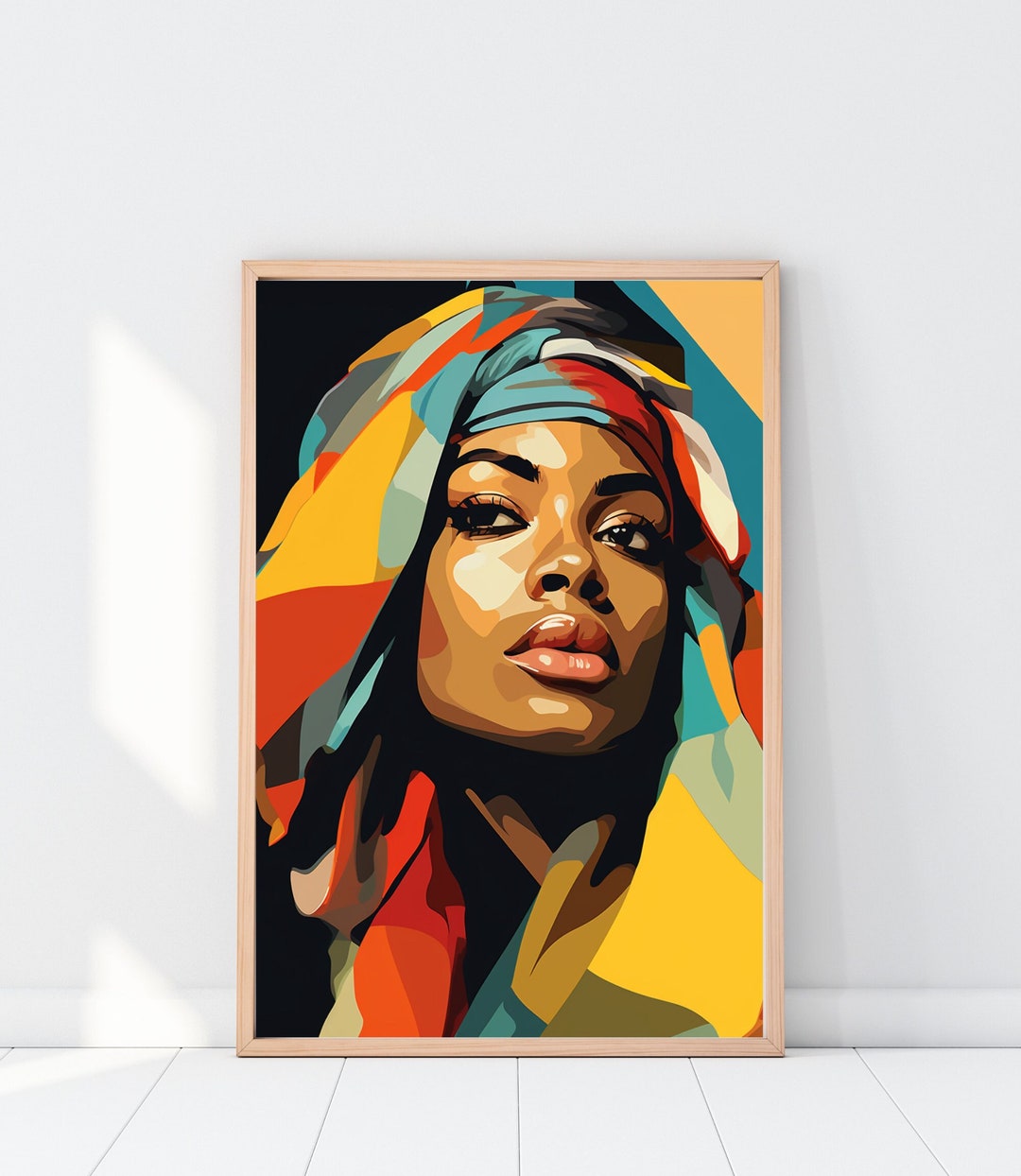 Black Woman Wall Art Black Girl Wall Art, Digital Download, Printable