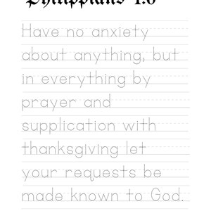Philippians 4:6