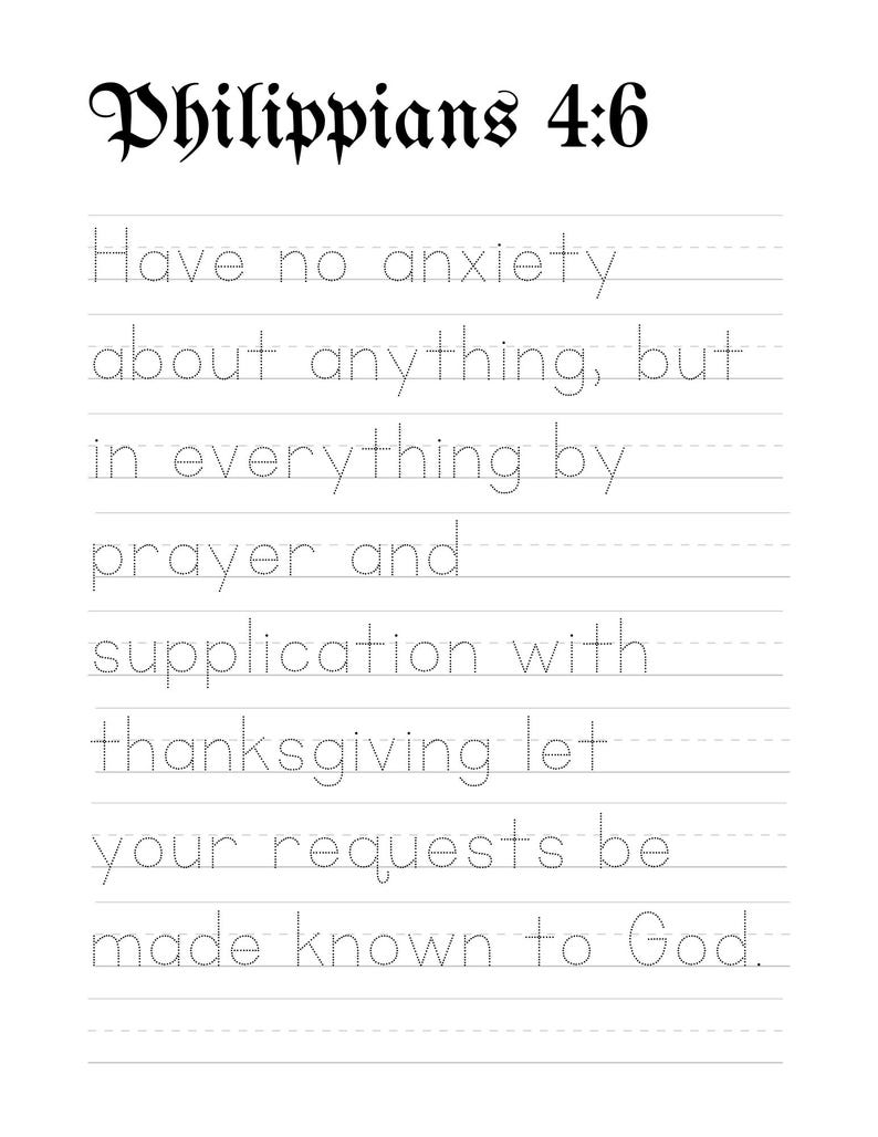 Philippians 4:6