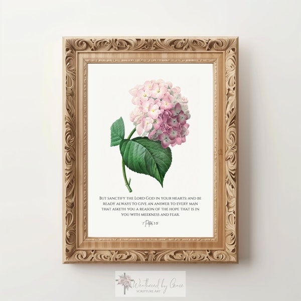 Pink Bible Verse - Etsy