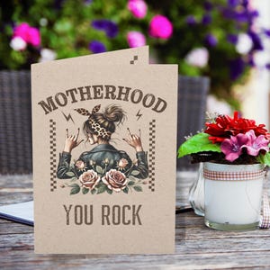 Mother's Day Card, Keep That Shit Up, Funny Mother's Day Card, You Rock Mother's Day Card, Card For Mother's Day, Funny Mother's Day Card