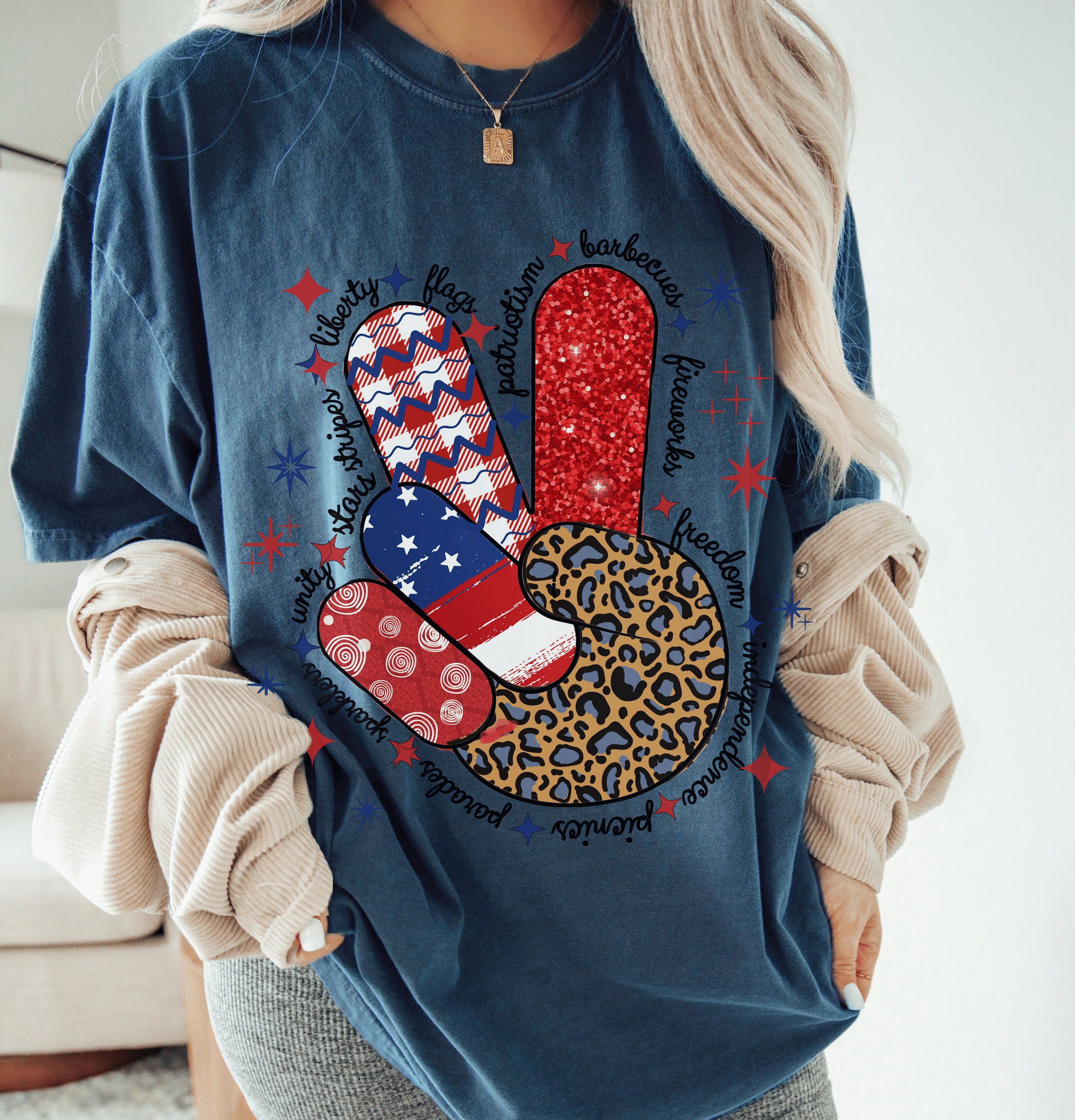 4th of July T-shirt, Comfort Colors T-shirt, Fourth of July T-shirt ...