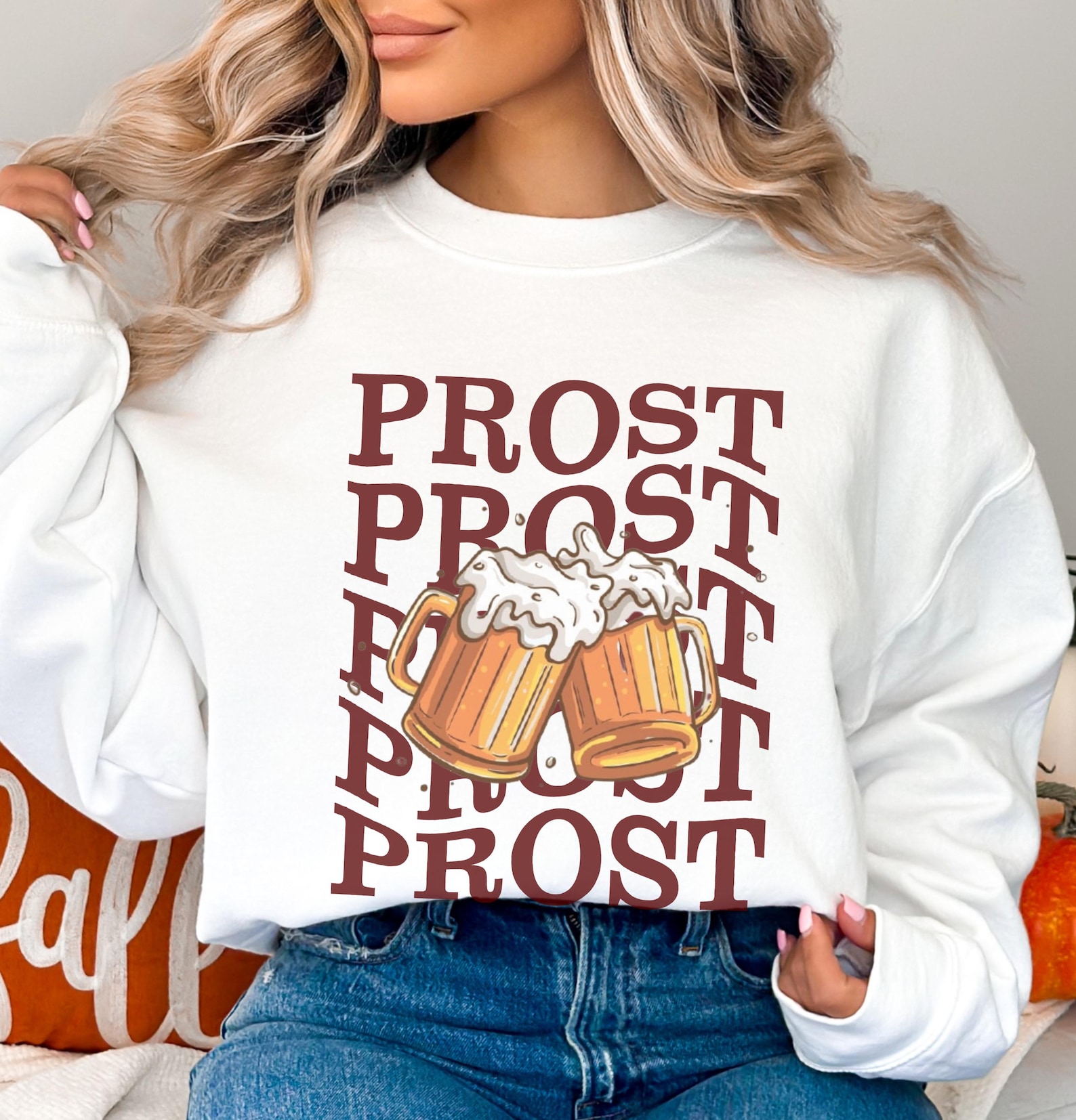 Lustiges Trachten Sweatshirt Mit Lederhosen Spruch - Perfekt Fürs Oktoberfest