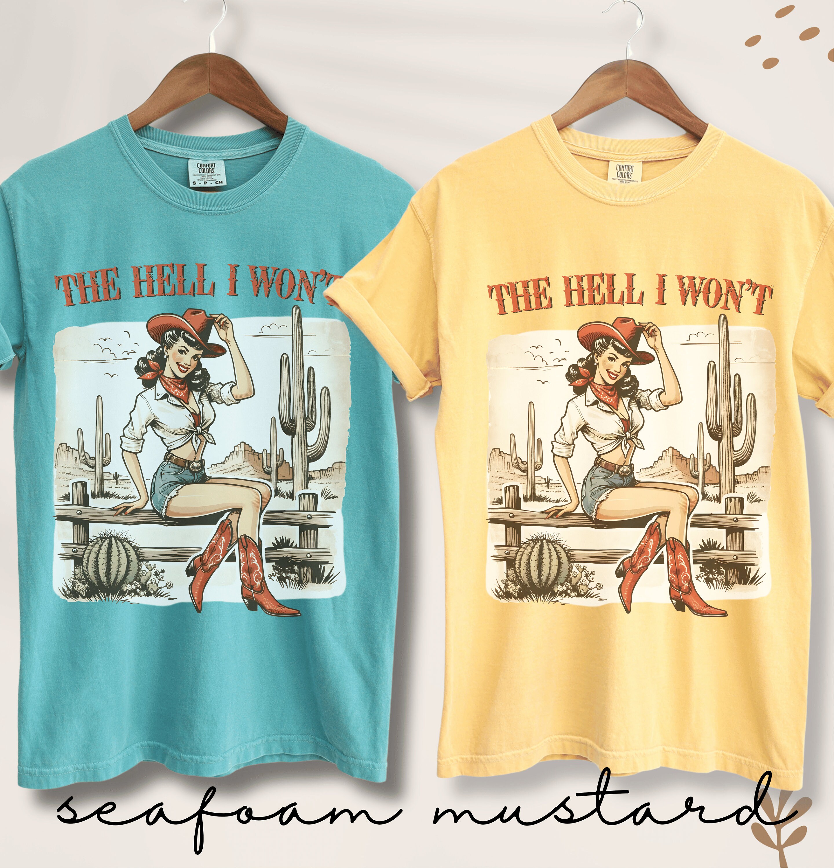 The Hell I Won't Ringer T-Shirt main image 1