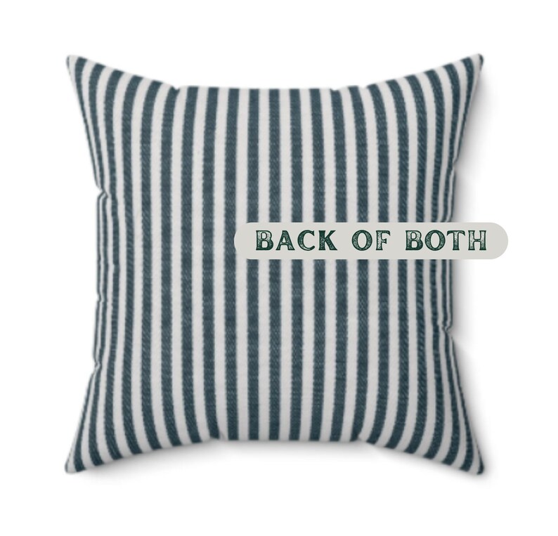 Farmhouse Pillow Covers, Square Pillow Cover, Rustic Pillow Cover