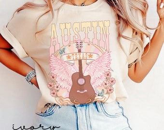 Take Me to Austin Guitar T-Shirt | Austin Texas Music Tee