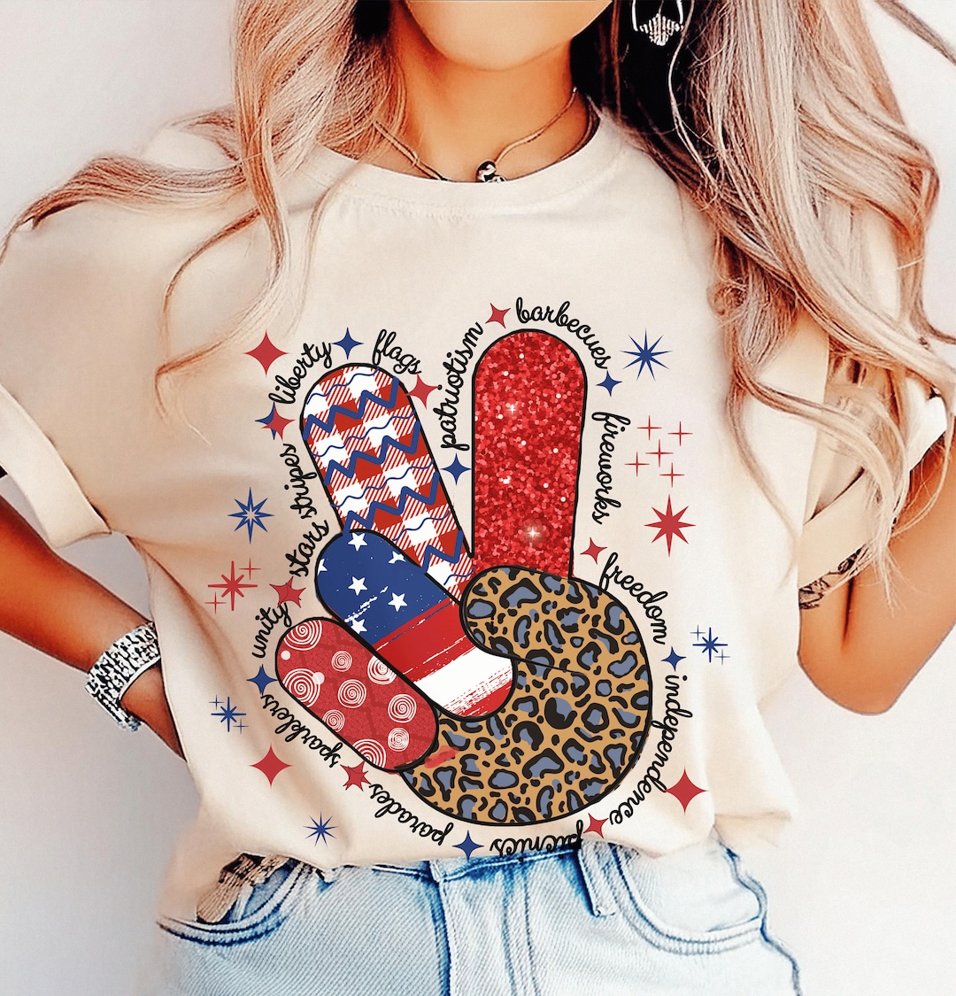 4th of July T-shirt, Comfort Colors T-shirt, Fourth of July T-shirt ...