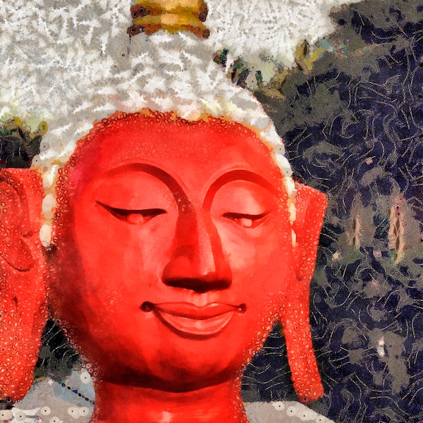 Buddha Wall Art Etsy