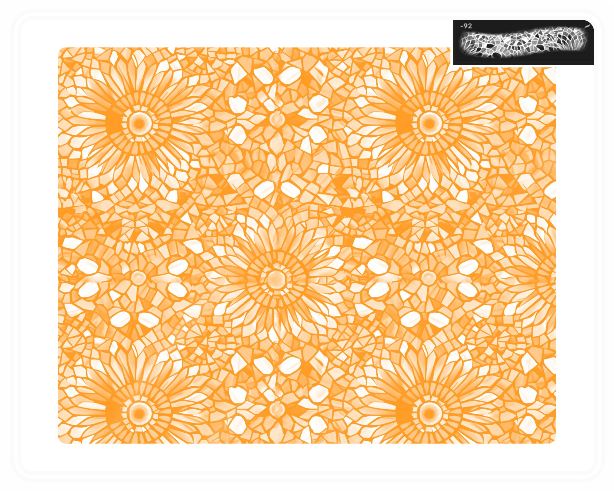 100 Procreate Mosaic Texture Brushes: Seamless Patterns (digital ...