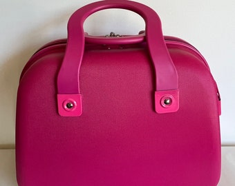 Retro Constellation Hot Pink Carry on  Handheld Luggage Bag/Case