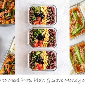 Meal Prep Guide for Weight Management! Meal Prep, Plan, Easy Meals, How to Guide!
