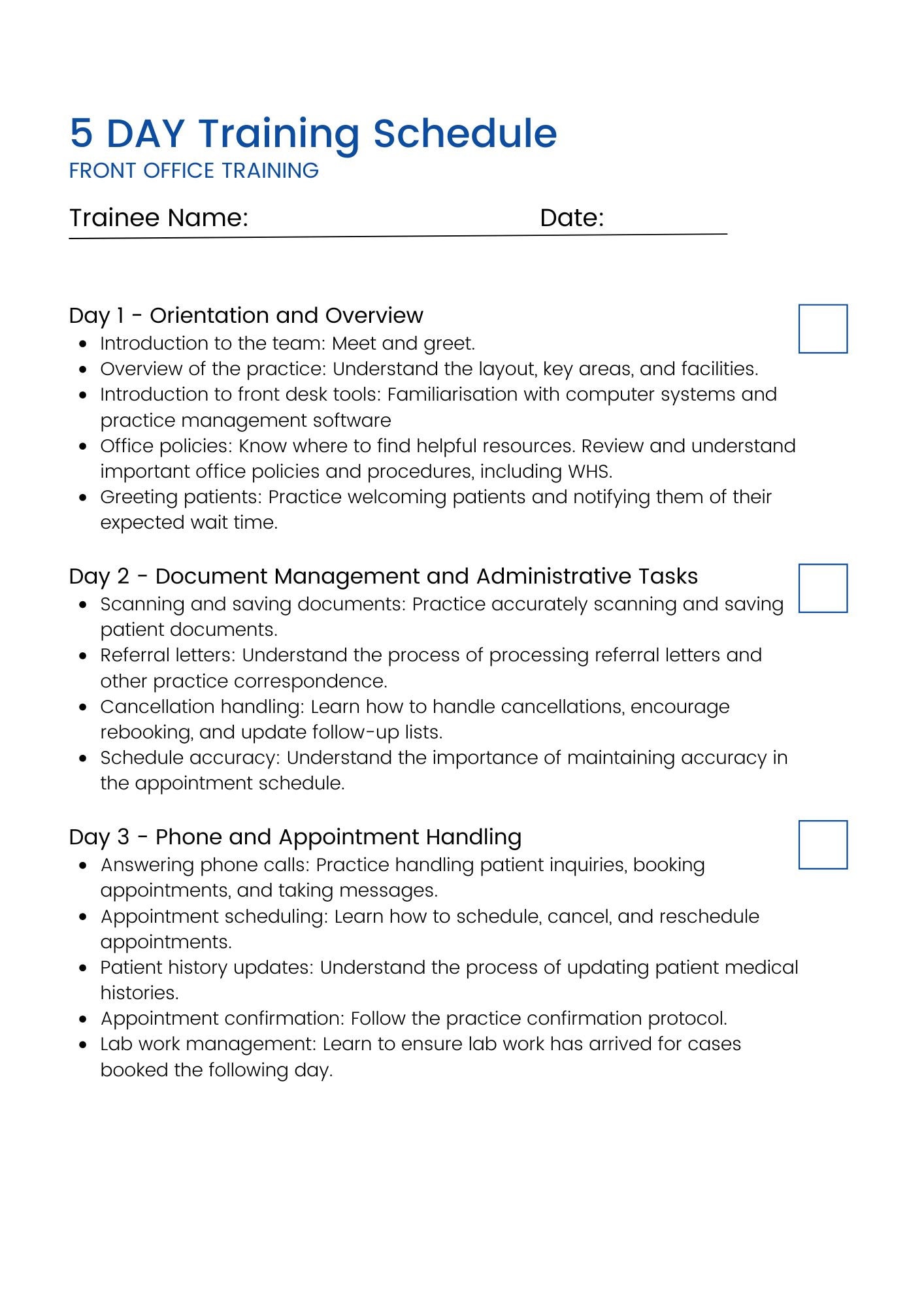 Reception Training Packet DENTAL MANAGERS! Dental Receptionist Training Kit - Everything You Need ...
