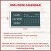 2024 Abundance Affirmations Desk Calendar 2024 Calendar 2024 Desk ...