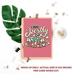 Printable Badass Affirmation Cards, Sassy Affirmation Cards, Daily Affirmations, Digital Affirmation Cards, Printable Affirmation Cards image 5