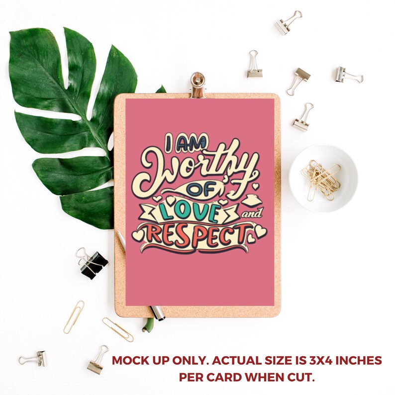 Printable Badass Affirmation Cards, Sassy Affirmation Cards, Daily Affirmations, Digital Affirmation Cards, Printable Affirmation Cards image 5