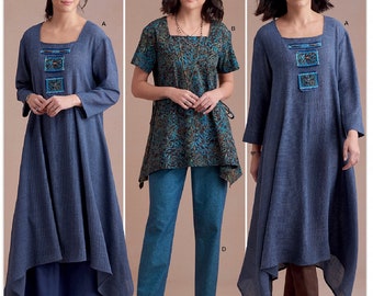 Simplicity Sewing Pattern S8960 Misses' Dress or Tunic, Skirt and Pant ...