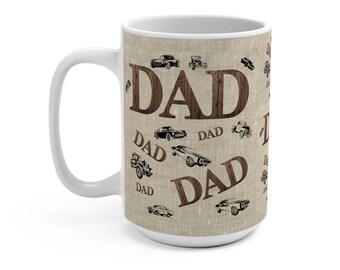 Hot Rod Dad, Mug 15oz