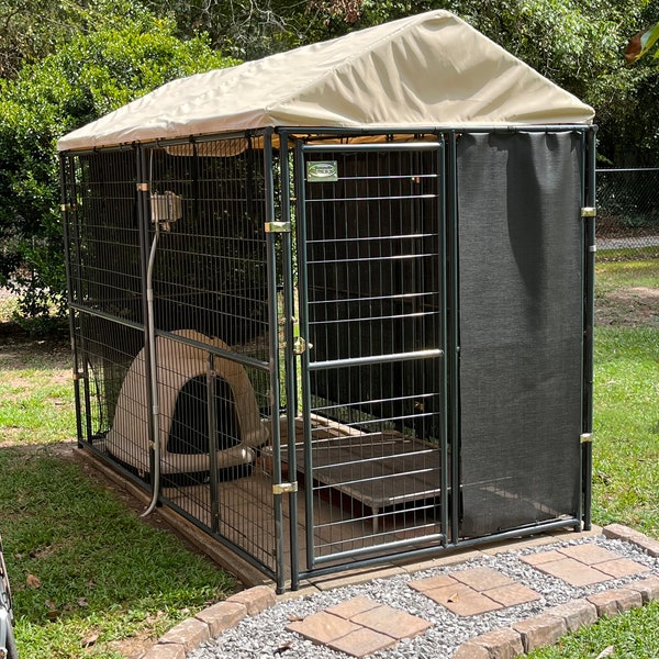 How to Build a Classy Outdoor Dog Kennel