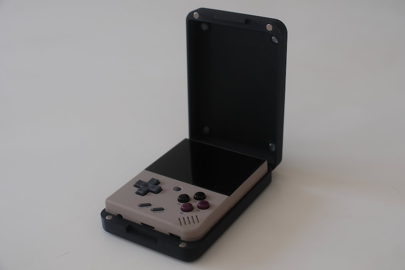 Miyoo Mini Plus Case With Magnetic Closure + Optional Charging Port image 1