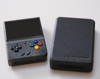 Miyoo Mini Plus Hülle mit Magnetverschluss und optionalem Ladeanschluss