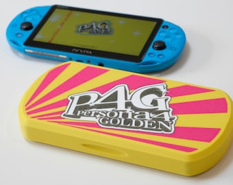 PlayStation Vita - psvita 2000 カセット4個　ケース付きメモリカード16GB Playstation Vita 2000 Persona 4 Golden Hard Case With Magnetic