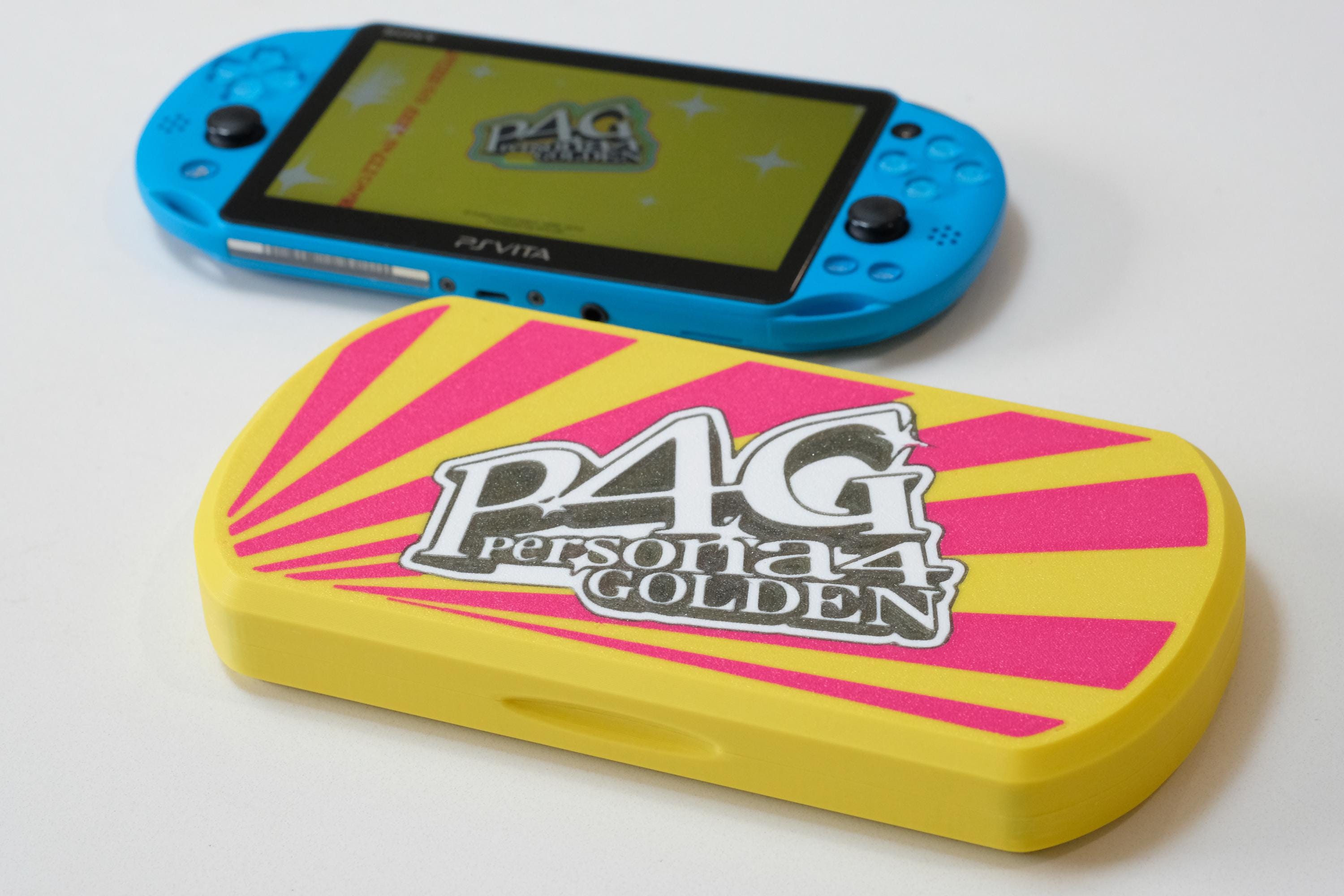 Playstation Vita 2000 Persona 4 Golden Hard Case With Magnetic