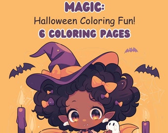 Coloring Pages- Monsters, Pumpkins & Magic