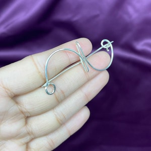 925 Silver Shawl Pin Brooch, Celtic Silver Shawl Pin, Silver Celtic Scarf Pin Brooch, Pin Statement Brooch For Women Celtic Shawl Pin Brooch
