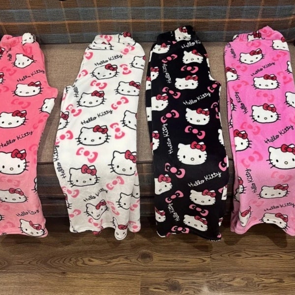 Matching Kitty Pajamas Etsy